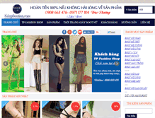 Tablet Screenshot of giaybootnu.com
